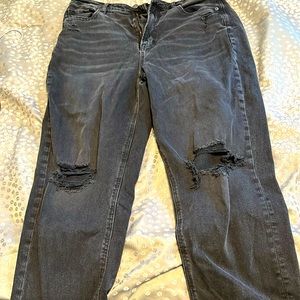 American Eagle mom jeans size 12